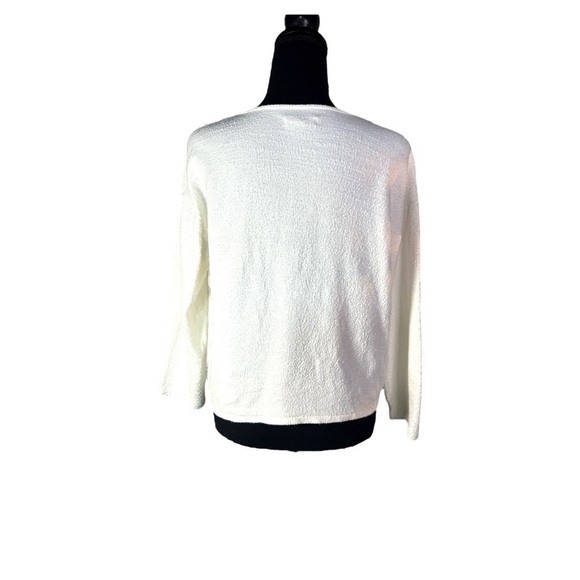 Madewell Textured Tie Front Shirt Size Medium - Picture 4 of 9